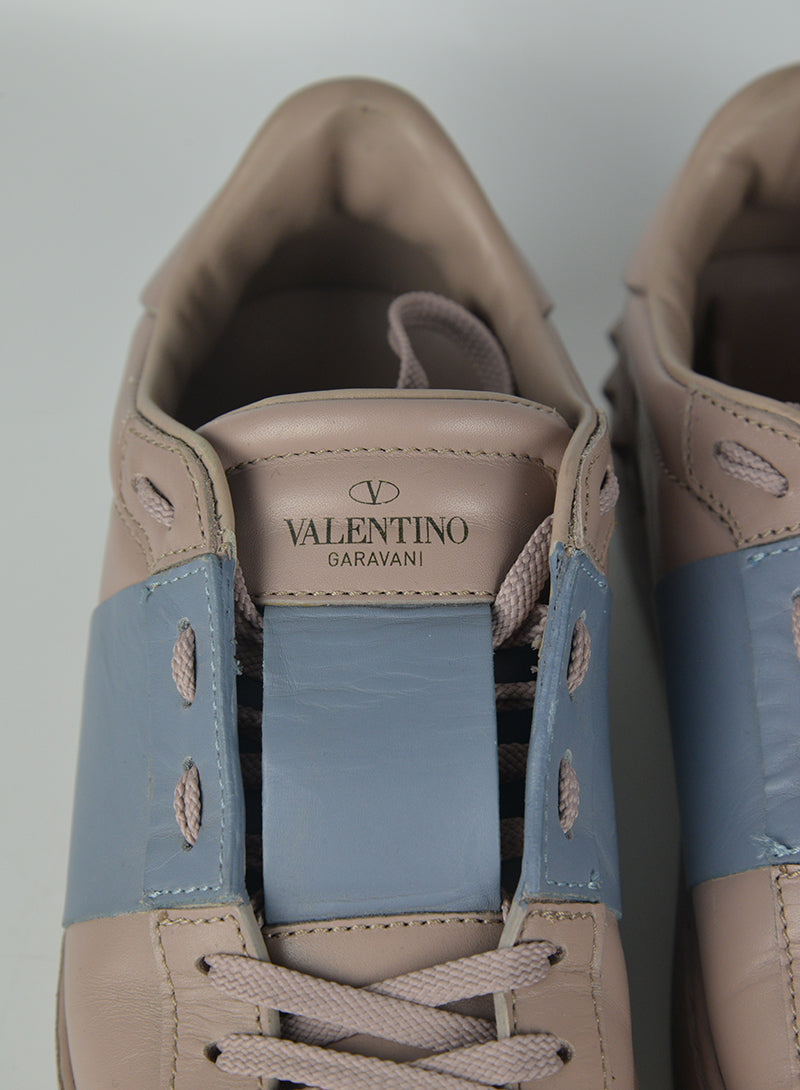 Valentino Dove gray leather sneakers - N. 39