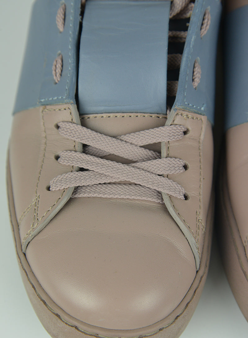 Valentino Dove gray leather sneakers - N. 39