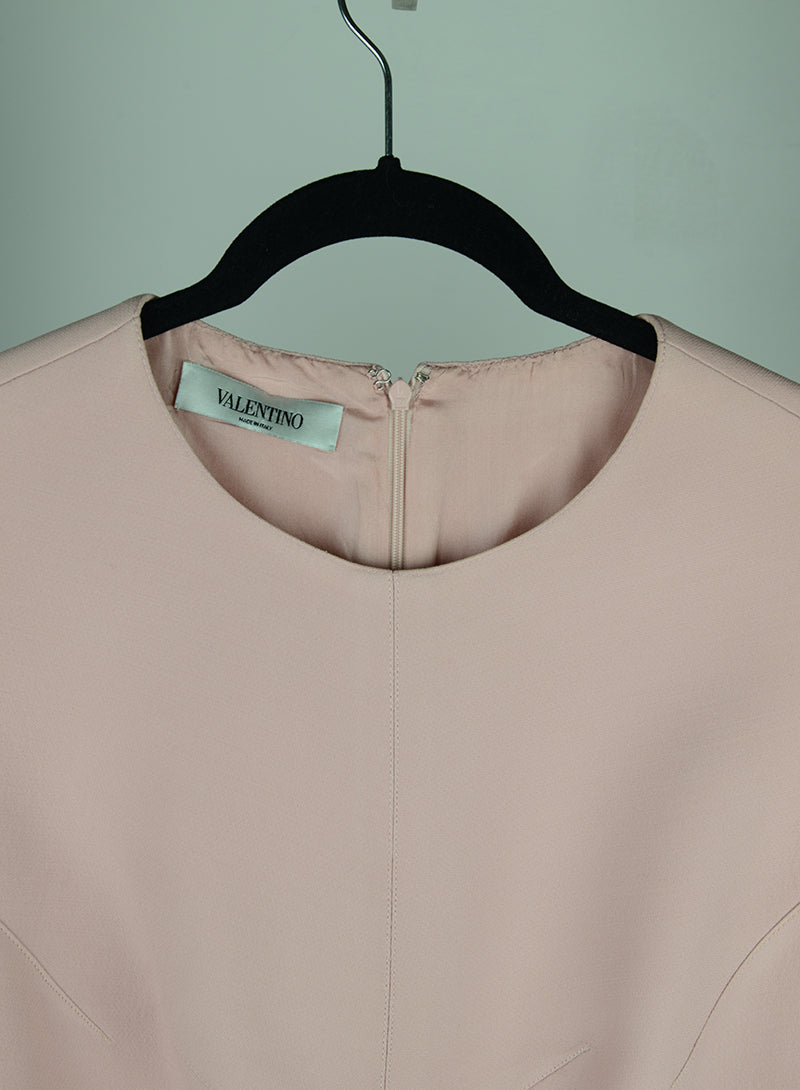 Valentino top smanicato rosa - Tg. 42