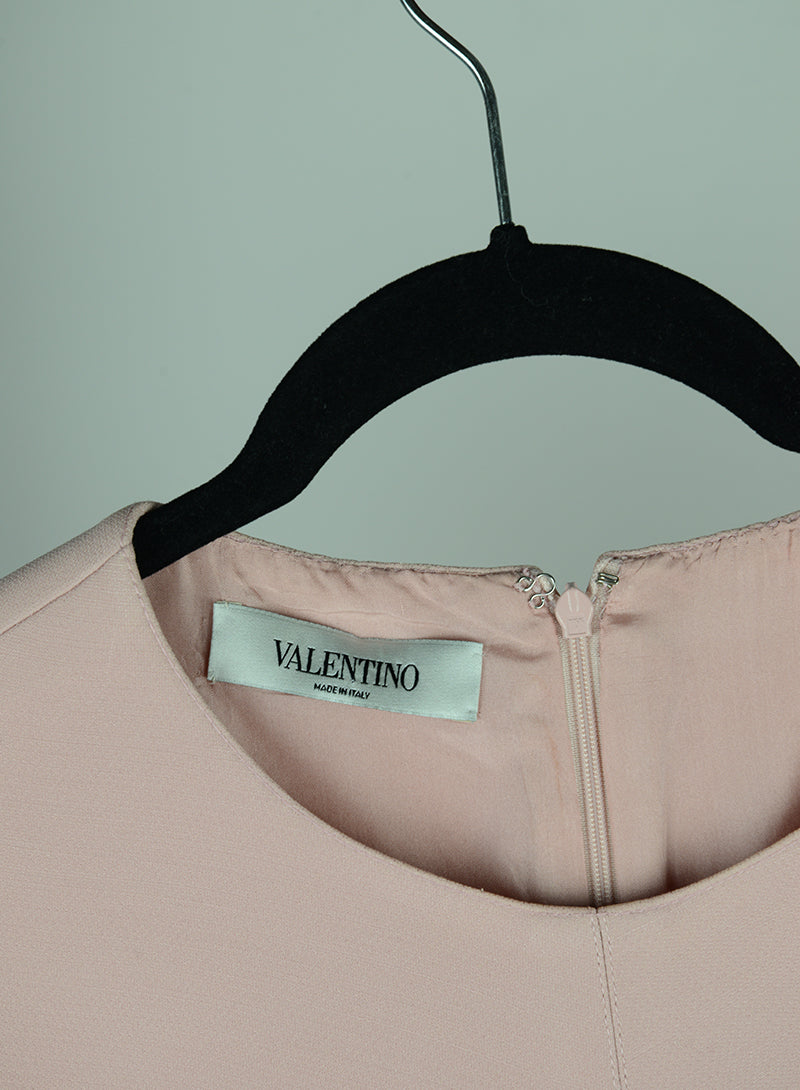 Valentino top smanicato rosa - Tg. 42