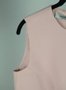 Valentino top smanicato rosa - Tg. 42