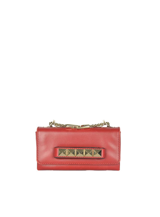 Valentino Va Va Voom bag in red leather with studs