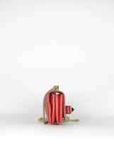 Carica l&#39;immagine nel visualizzatore di Gallery, Valentino Borsina Va Va Voom in pelle rossa con studs
