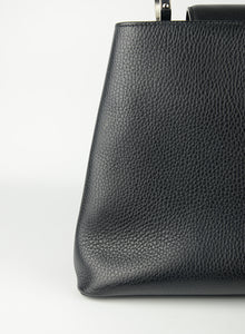 Louis Vuitton Borsa Capucine in pelle nera