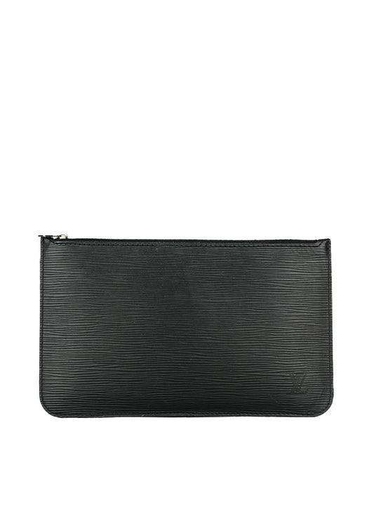 Louis Vuitton Pochette in Epi nera