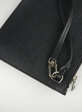 Load image into Gallery viewer, Louis Vuitton Pochette in black Epi
