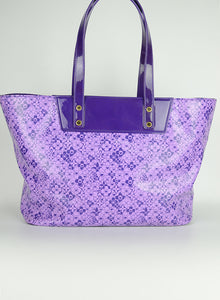 Louis Vuitton Shopper in vernice viola