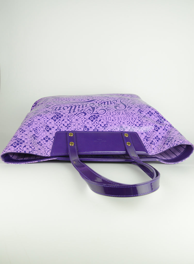 Louis Vuitton Shopper in vernice viola