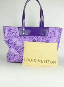 Louis Vuitton Shopper in vernice viola