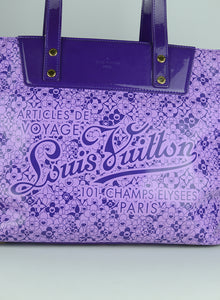 Louis Vuitton Shopper in vernice viola