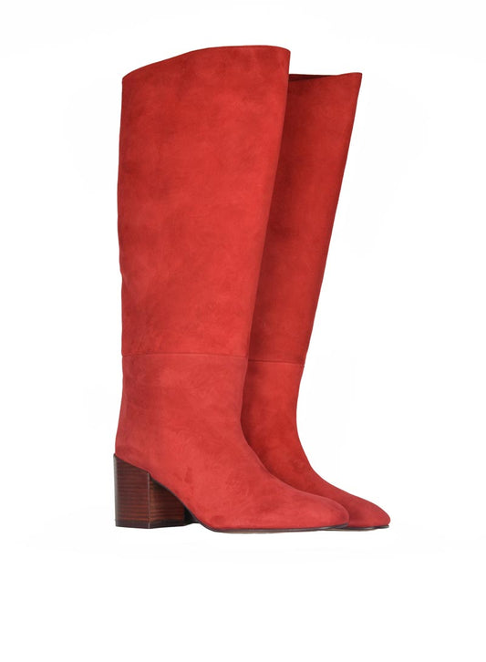 Stuart Weitzman Red suede boots - No. 37