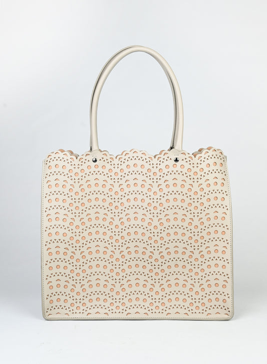 ALAÏA Borsa Garance Tote 28 grigia