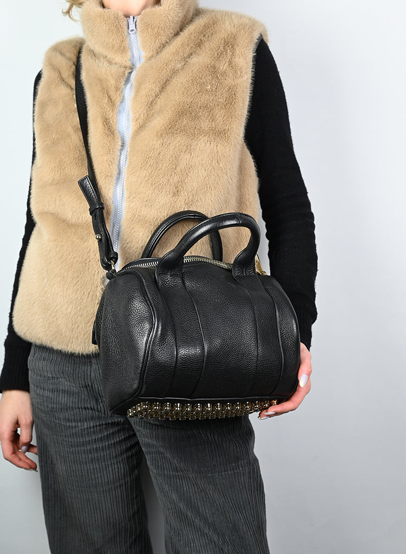 Alexander Wang Borsa Rocco nera