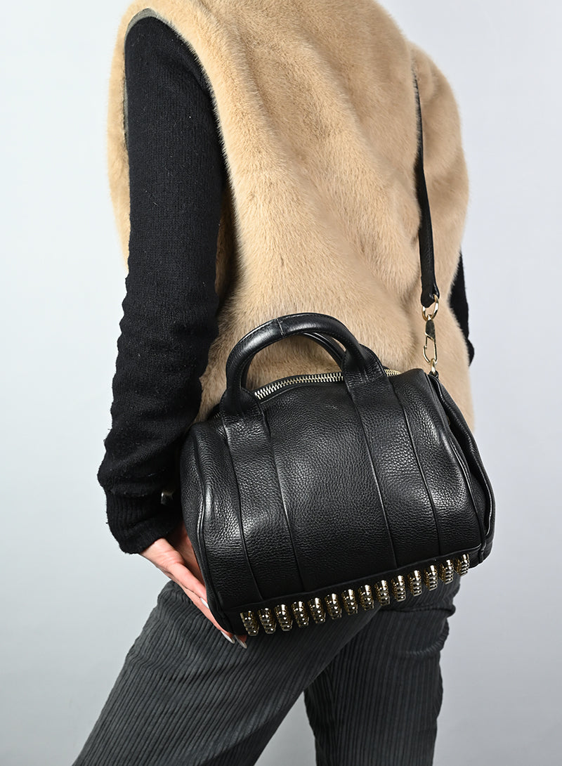 Alexander Wang Borsa Rocco nera