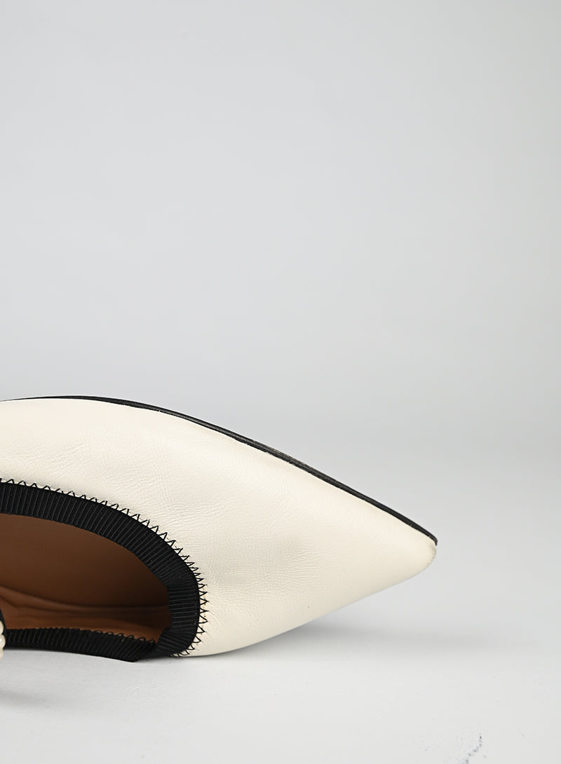 Aquazzura Ballerine Pelle Bianca - N. 40