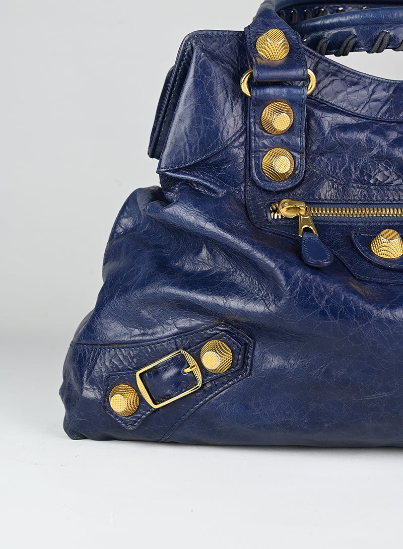 Balenciaga Borsa City Giant blu