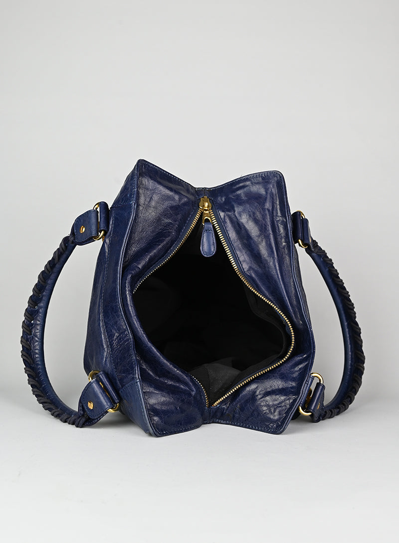 Balenciaga Borsa City Giant blu