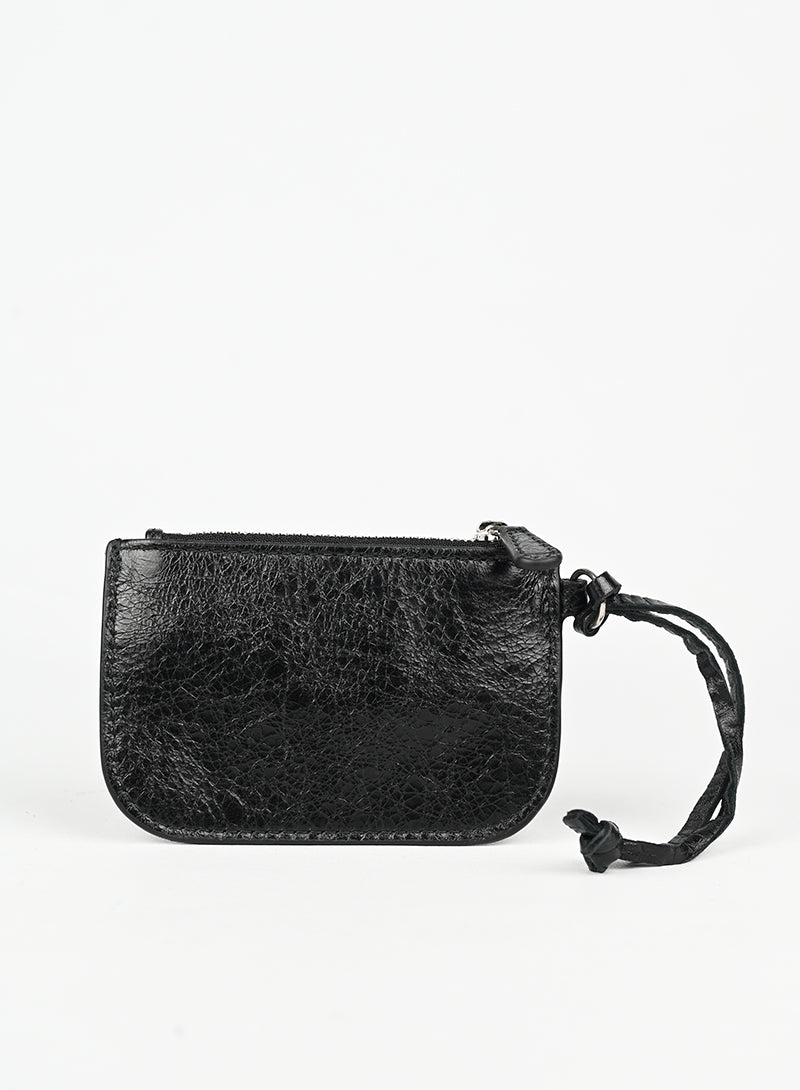Balenciaga Portamonete Le Cagole in pelle nera -  lesleyluxuryvintage