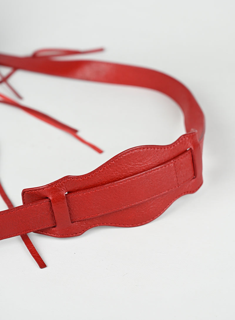 Balenciaga Borsa a Tracolla Mini City Pelle Rossa