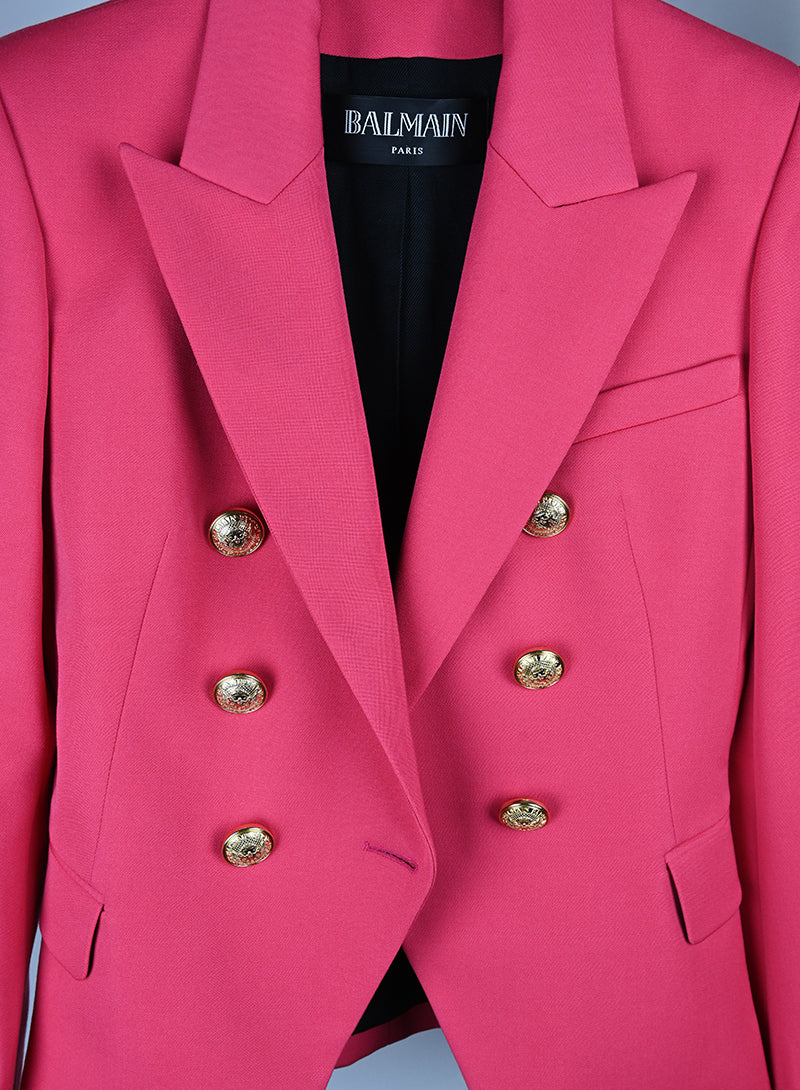 Balmain Blazer fucsia - Tg. 42