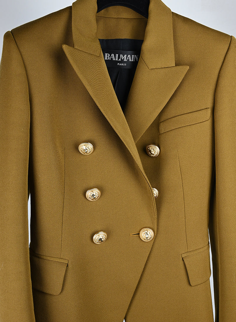 Balmain Blazer ocra - Tg. 40