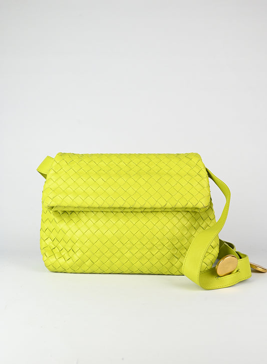 Bottega Veneta Borsa verde lime