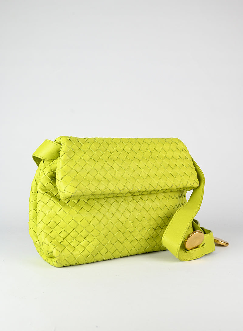 Bottega Veneta Borsa verde lime