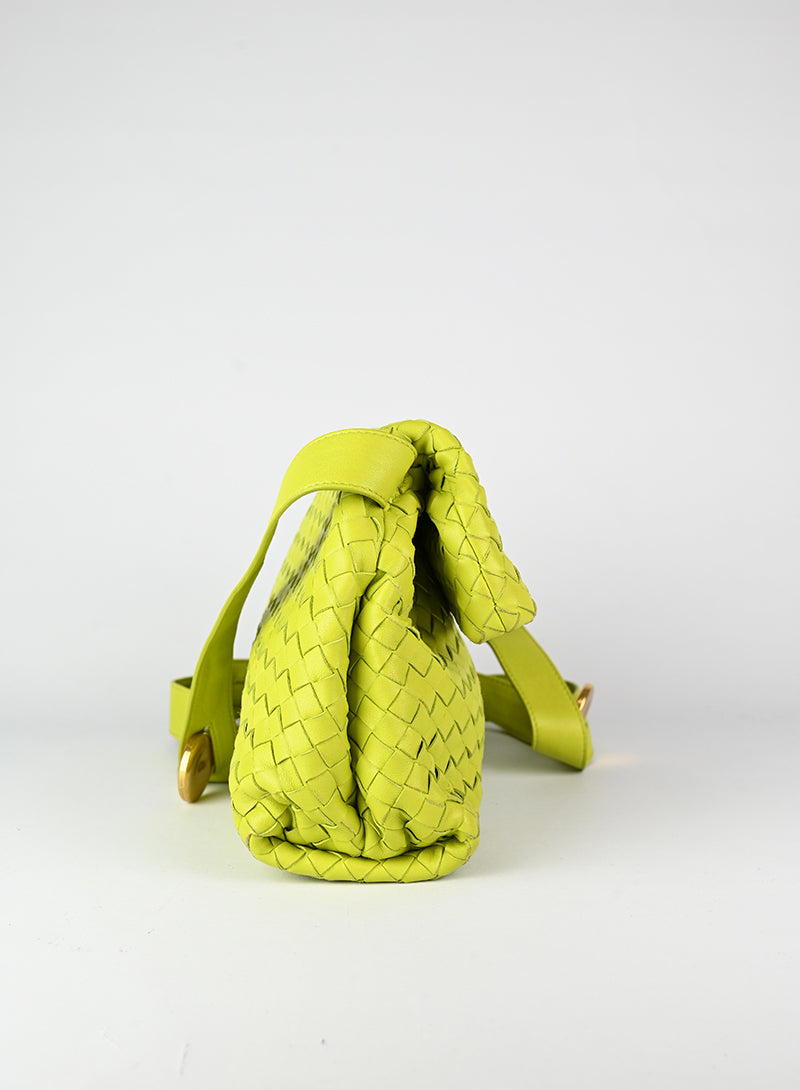 Bottega Veneta Borsa verde lime