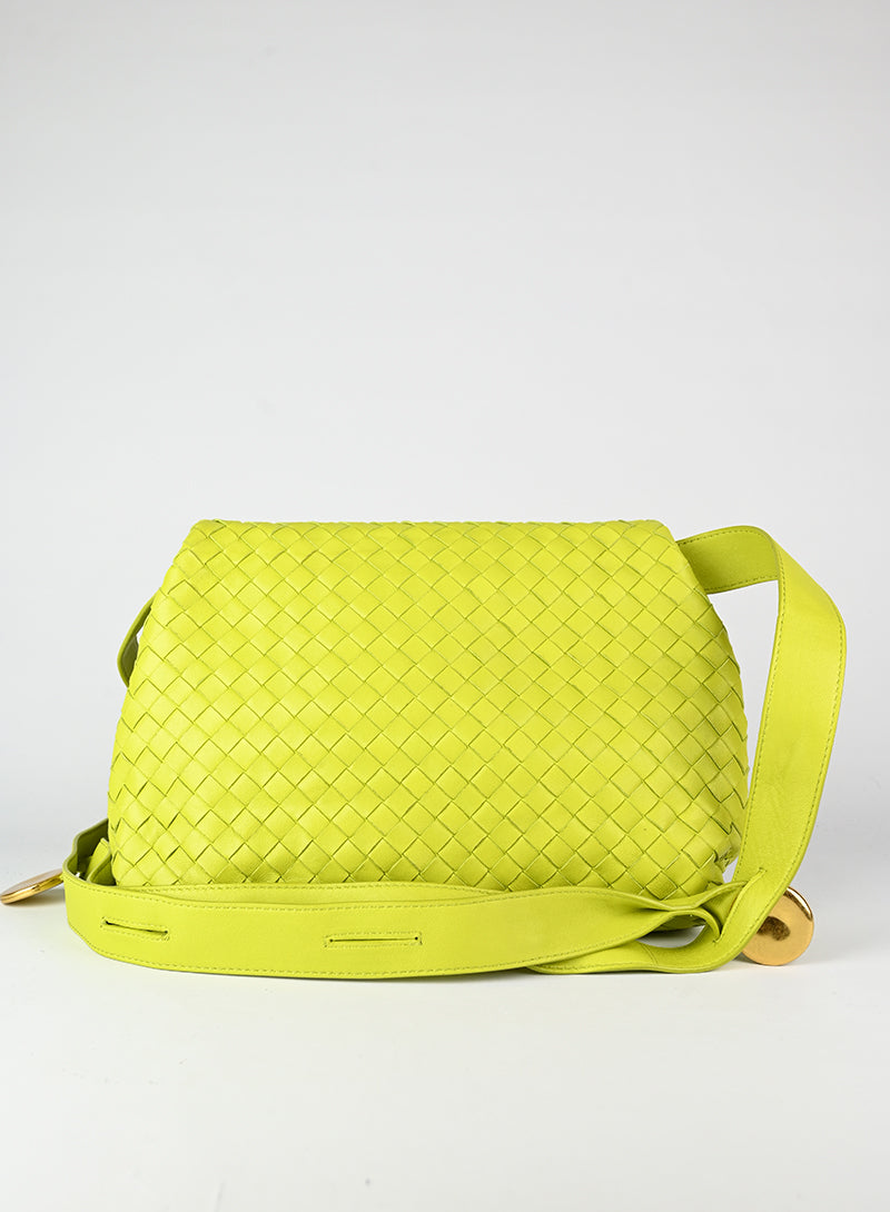 Bottega Veneta Borsa verde lime