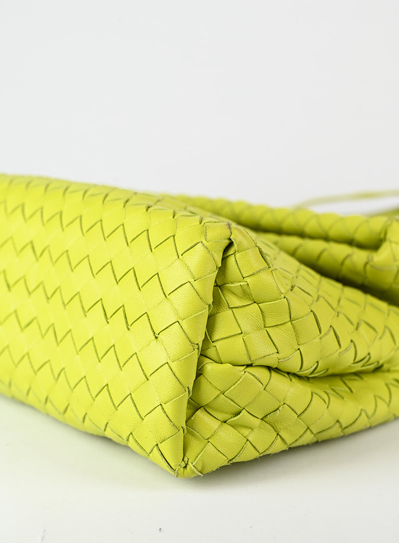 Bottega Veneta Borsa verde lime