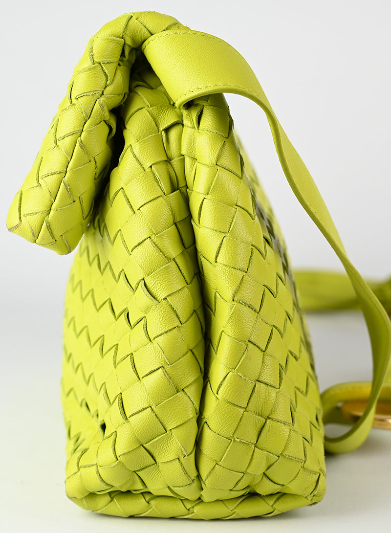 Bottega Veneta Borsa verde lime