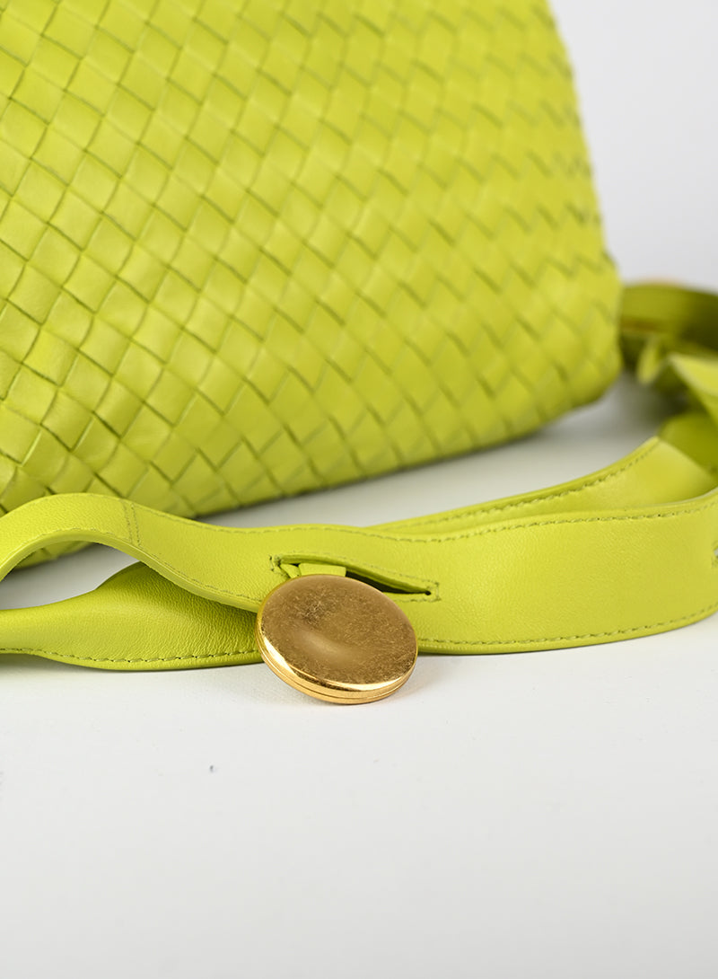 Bottega Veneta Borsa verde lime