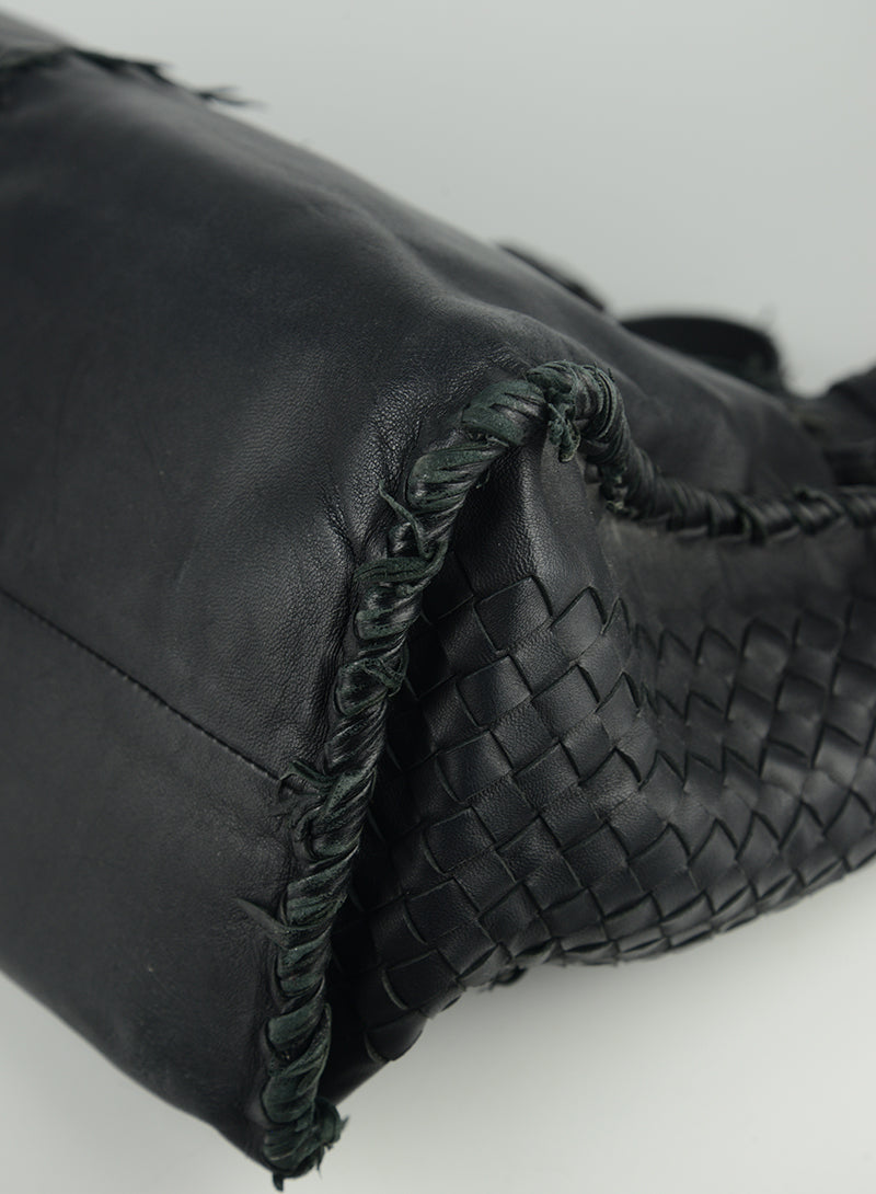 Bottega Veneta Shopper in pelle nera