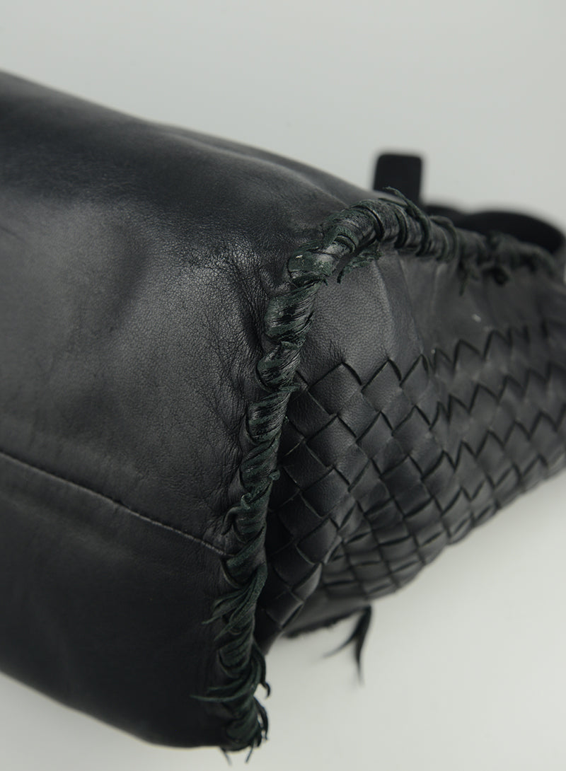 Bottega Veneta Shopper in pelle nera