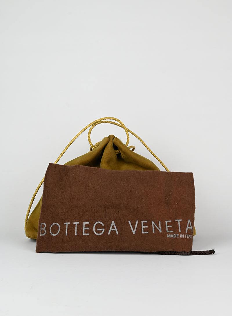 Bottega Veneta Borsa in suede senape