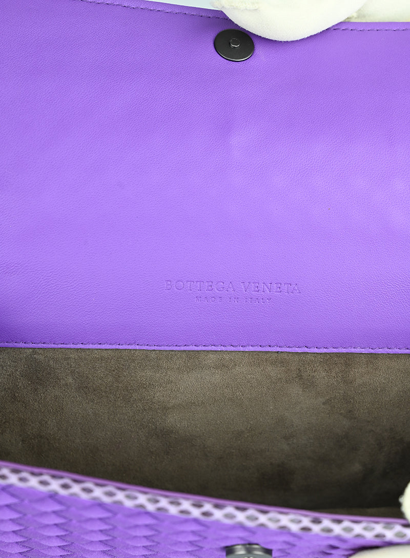 Bottega Veneta Borsa in raso viola