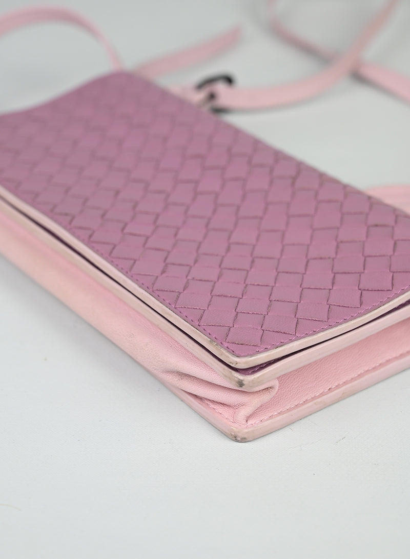 Bottega Veneta Borsa in pelle rosa