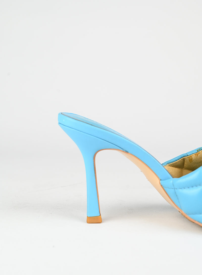Bottega Veneta Mules in pelle celeste - N. 38
