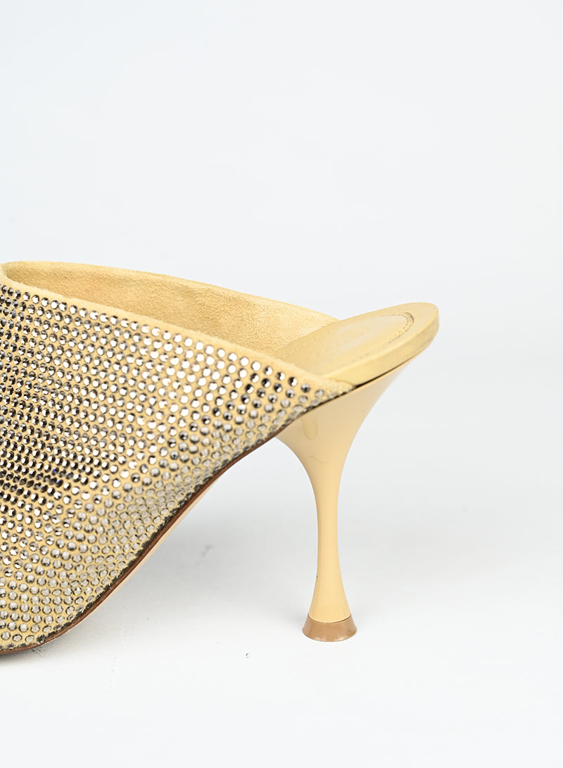 Bottega Veneta Sabot con strass - N. 39