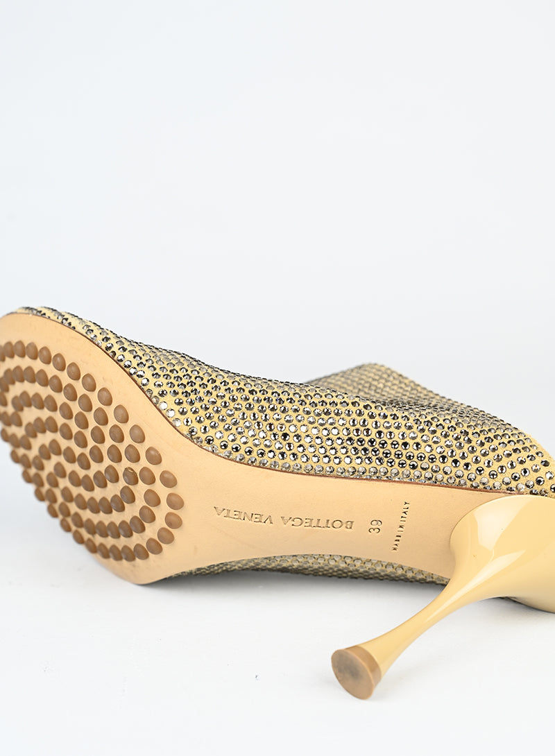 Bottega Veneta Sabot con strass - N. 39
