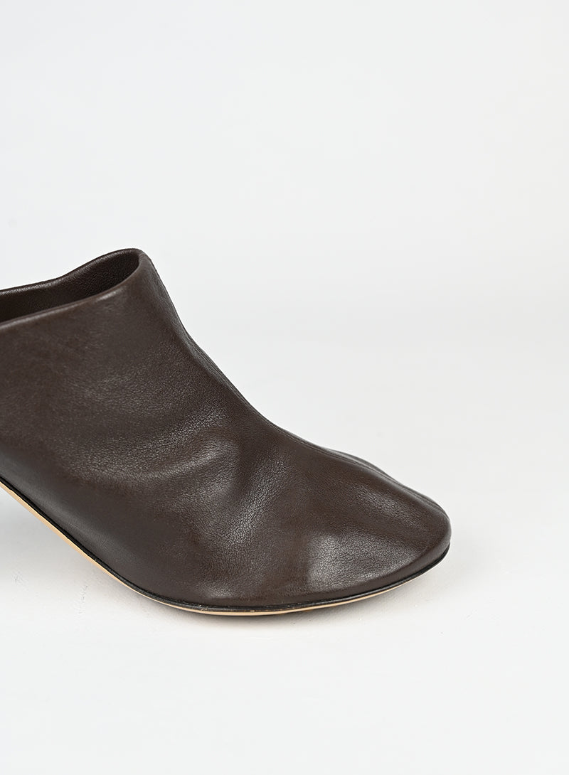 Bottega Veneta sabot in pelle marrone - N. 39