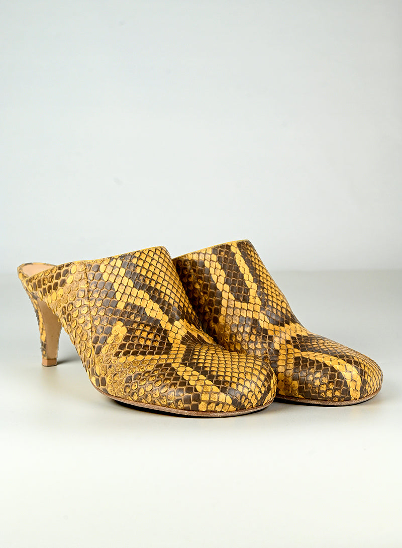 Bottega Veneta Mules pitone - N. 38 ½