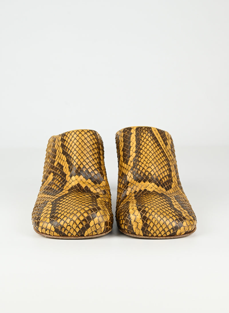 Bottega Veneta Mules pitone - N. 38 ½