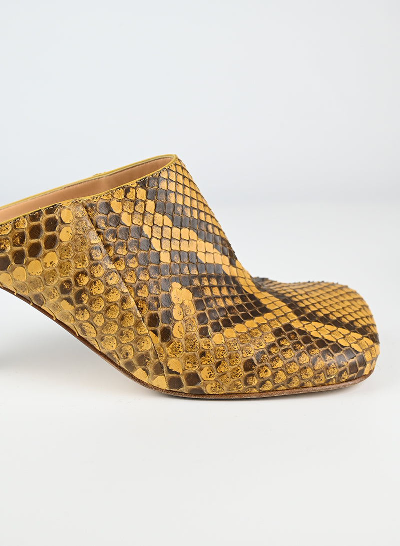 Bottega Veneta Mules pitone - N. 38 ½