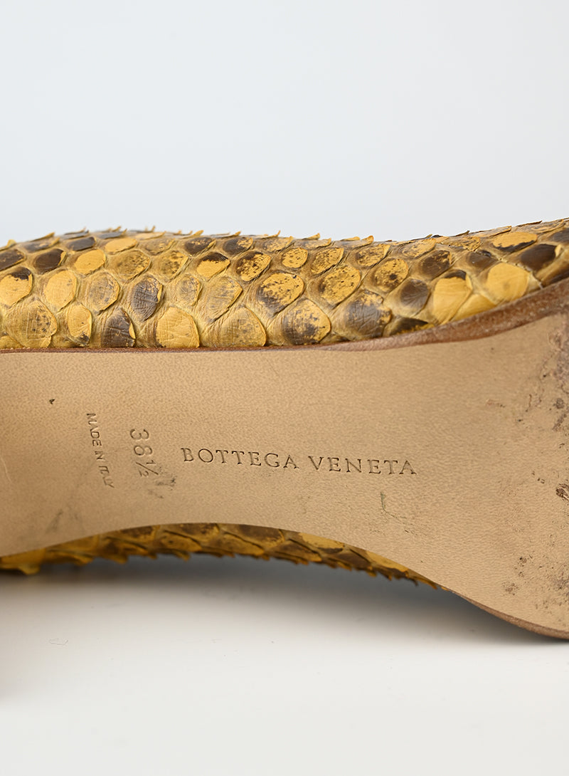 Bottega Veneta Mules pitone - N. 38 ½