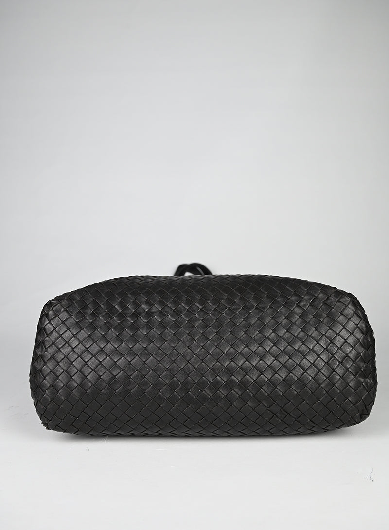 Bottega Veneta Shopper Pelle Testa di Moro