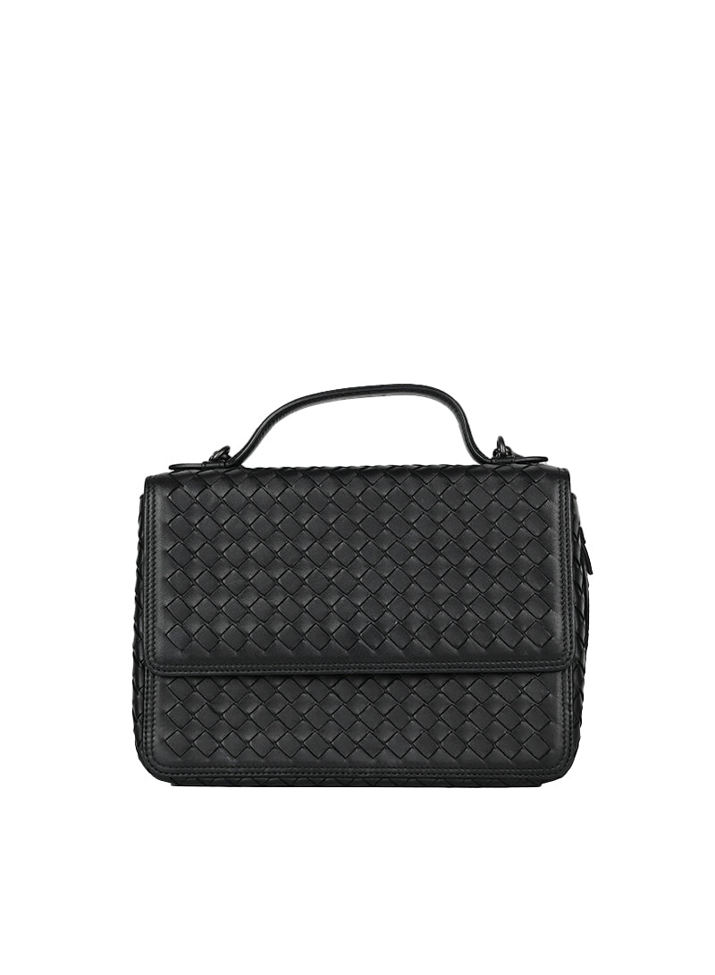 Bottega Beneta Borsa quadrata nera