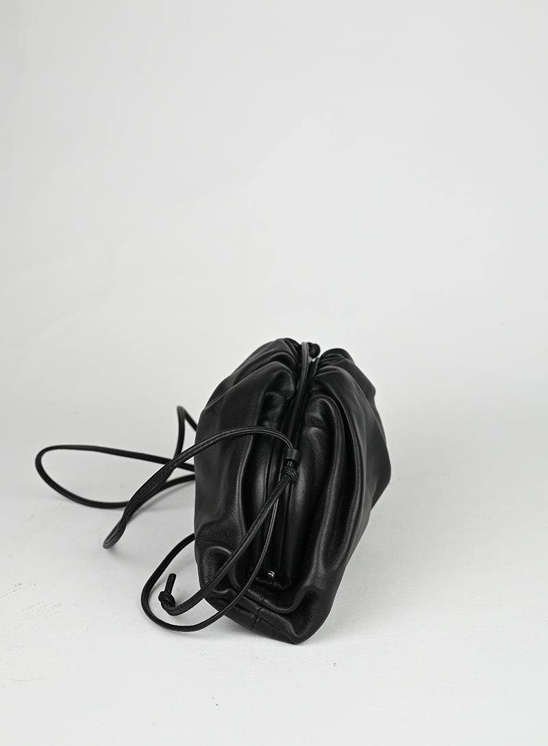 Bottega Veneta Pouch Mini in pelle nera