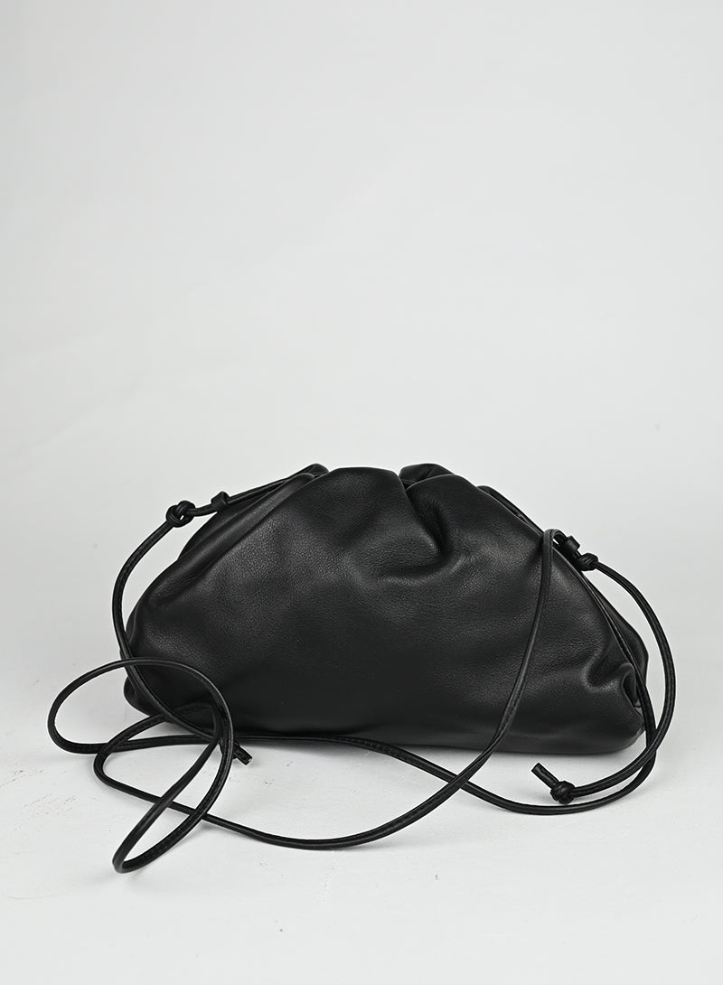 Bottega Veneta Pouch Mini in pelle nera