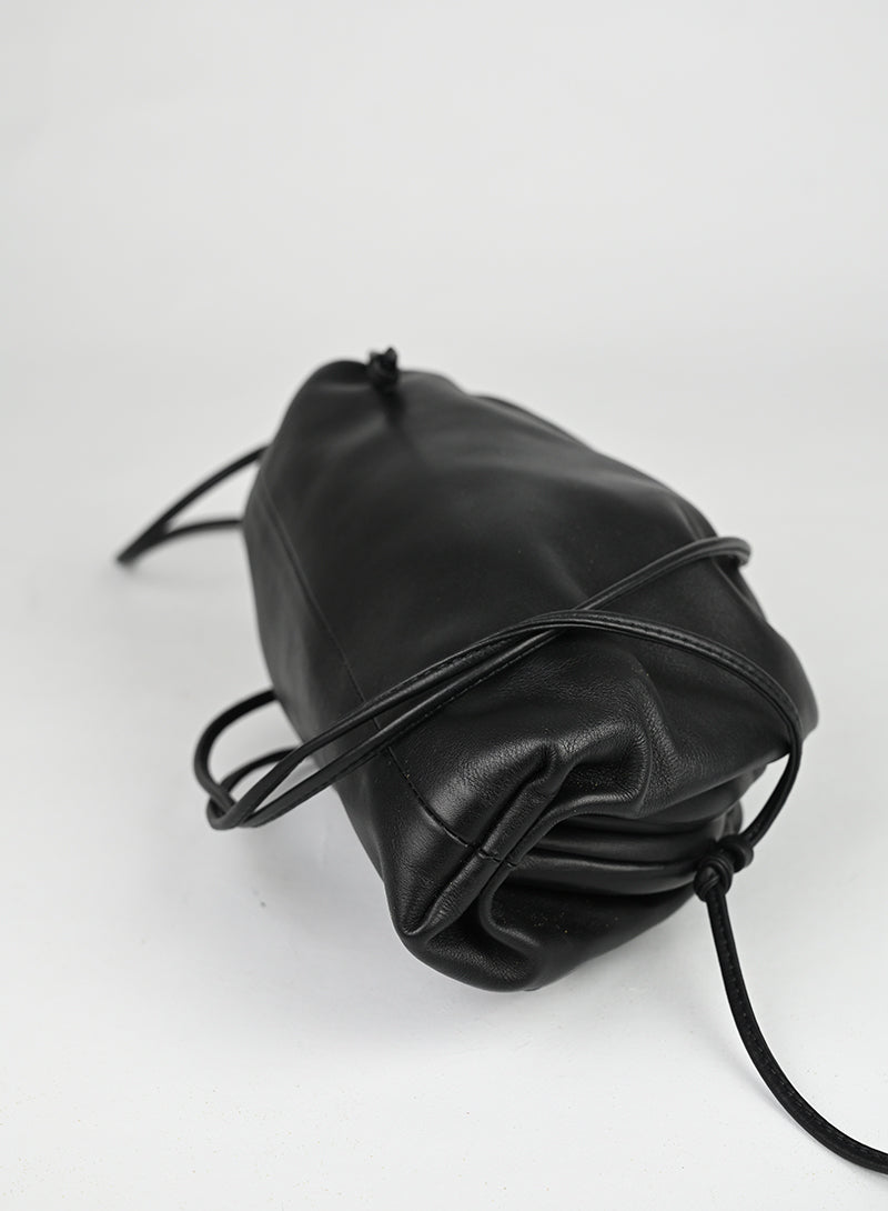 Bottega Veneta Pouch Mini in pelle nera